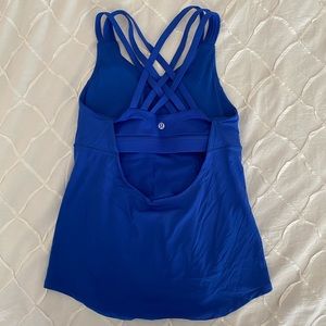 Royal Blue Lulu Lemon Tank